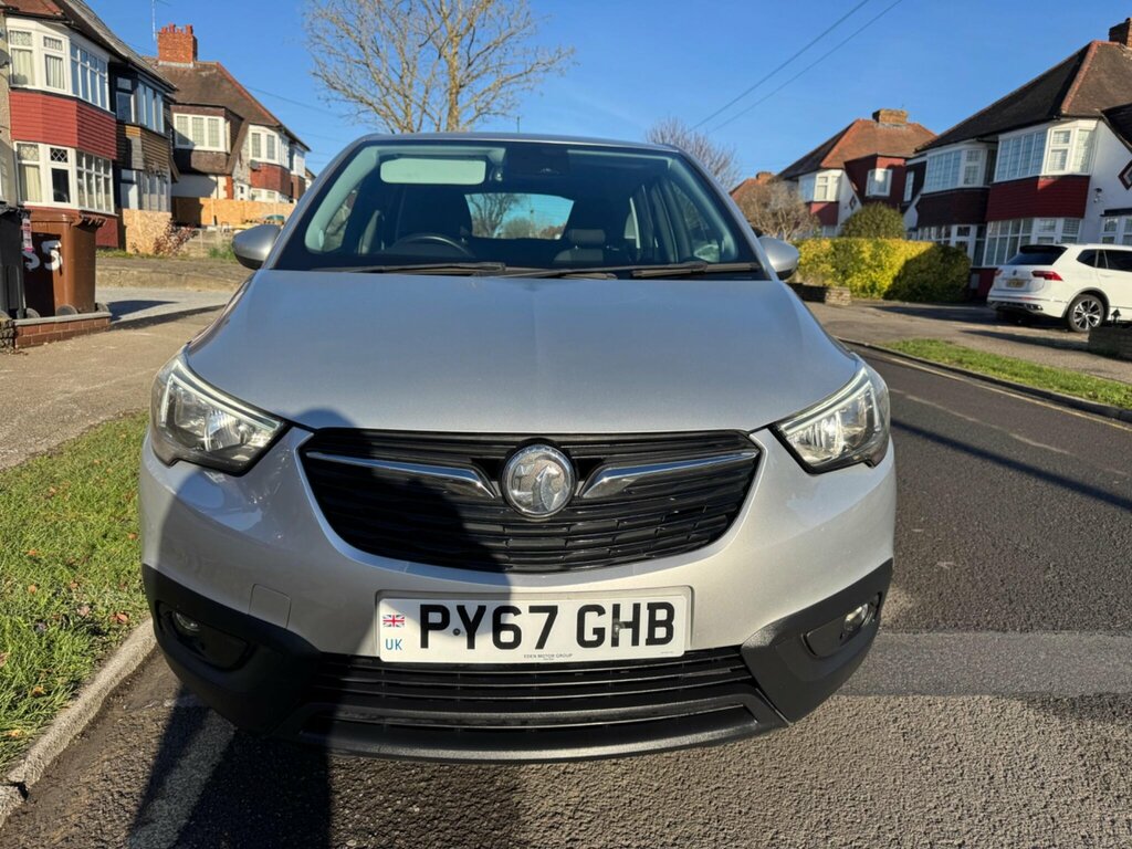 Vauxhall Crossland X 1.6 Turbo D Ecotec Se Nav Euro 6 Ss PY67GHB Silver #2