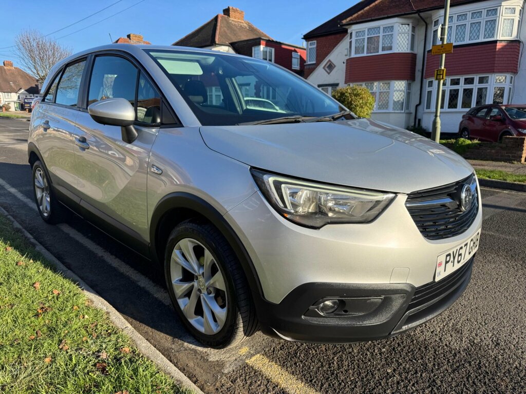 Vauxhall Crossland X 1.6 Turbo D Ecotec Se Nav Euro 6 Ss PY67GHB Silver #3