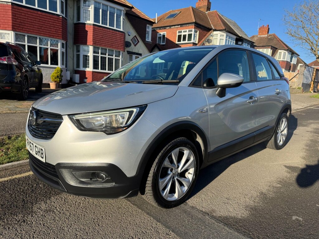 Vauxhall Crossland X 1.6 Turbo D Ecotec Se Nav Euro 6 Ss Silver