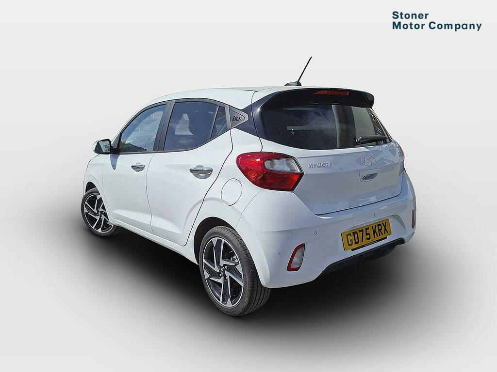 Hyundai I10 1.2 79 Premium Nav GD75KRX White #5