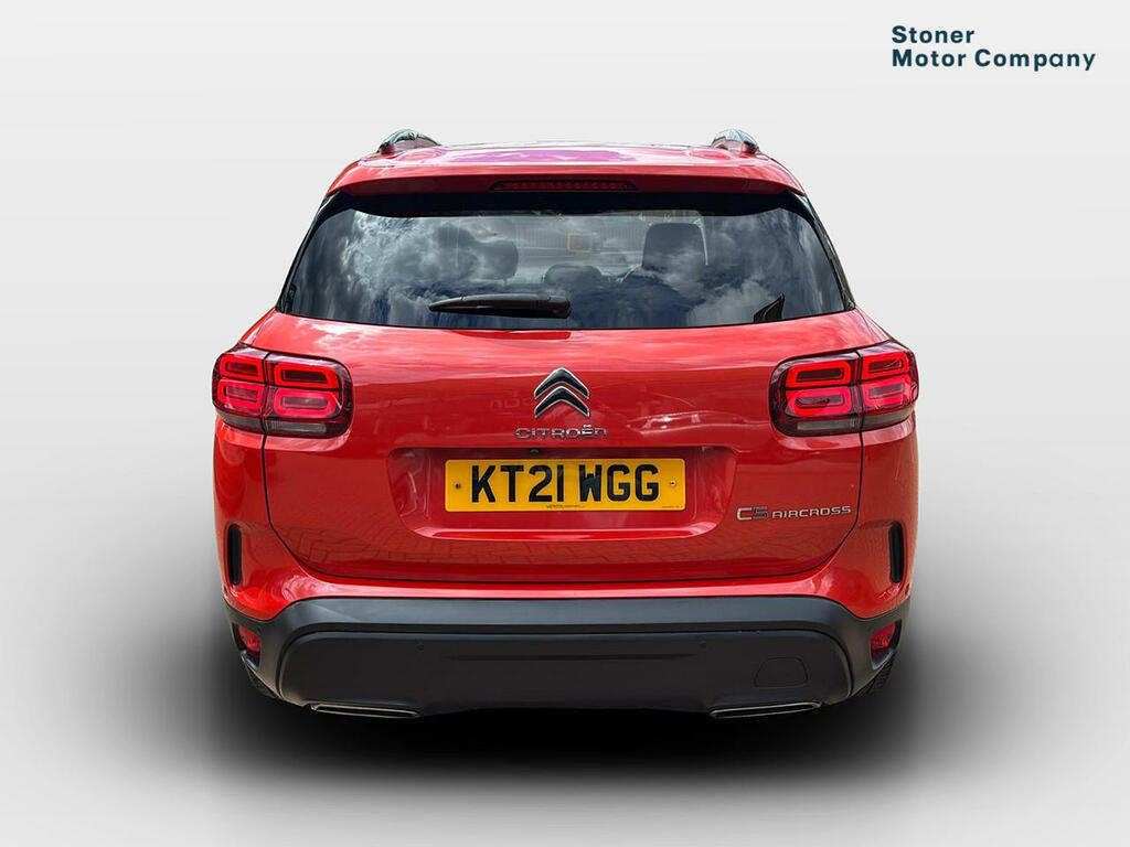 Citroen C5 Aircross 1.2 Puretech 130 Shine Plus Eat8 KT21WGG Red #4