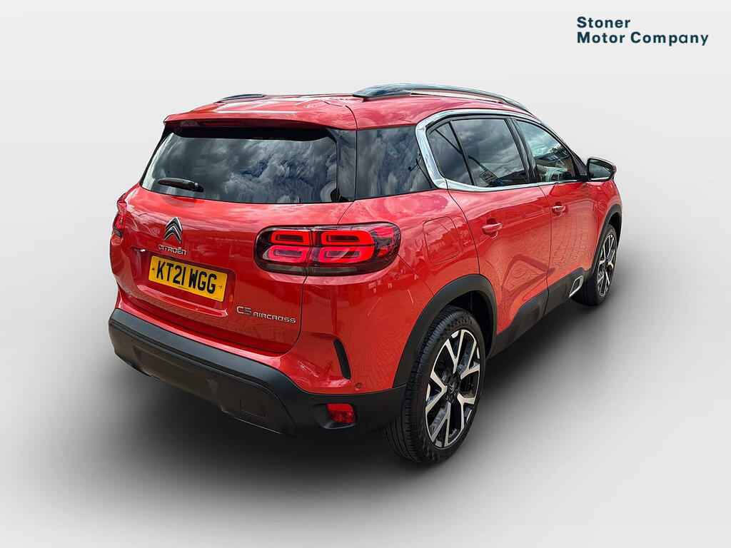 Citroen C5 Aircross 1.2 Puretech 130 Shine Plus Eat8 KT21WGG Red #3