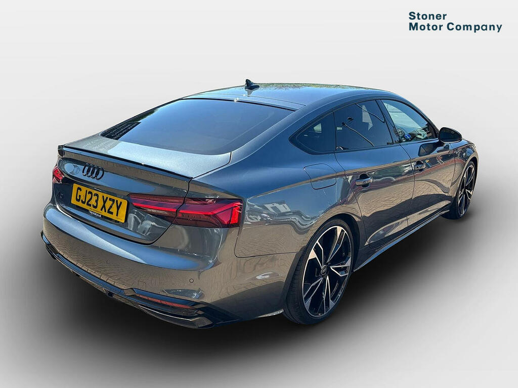 Audi A5 35 Tdi Black Edition S Tronic GJ23XZY Grey #3