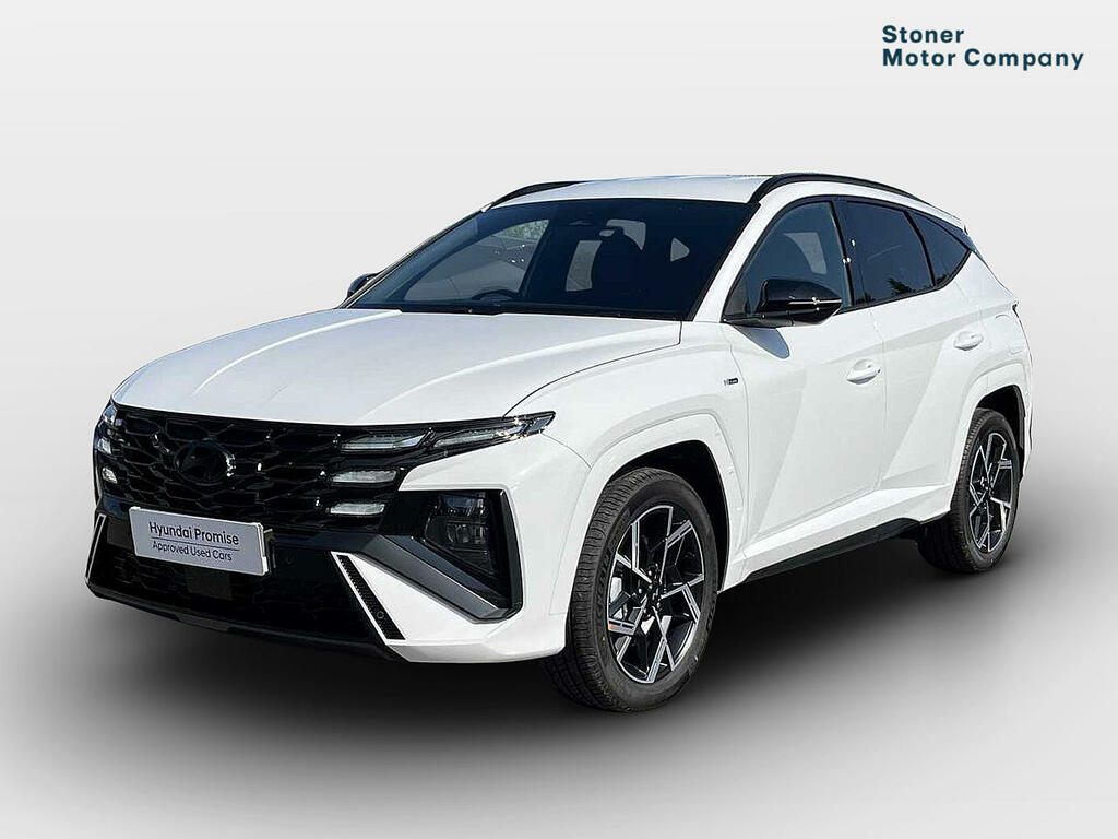 Hyundai Tucson 1.6T 239 Hybrid N Line GL26DPK White #3