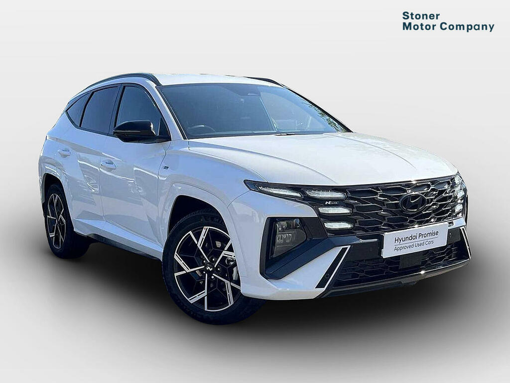 Hyundai Tucson 1.6T 239 Hybrid N Line White