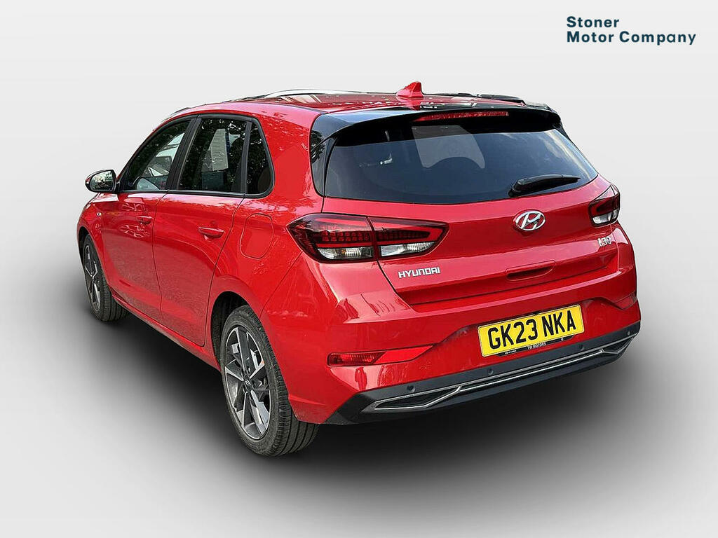 Hyundai I30 1.0T Gdi Premium Dct Red #5