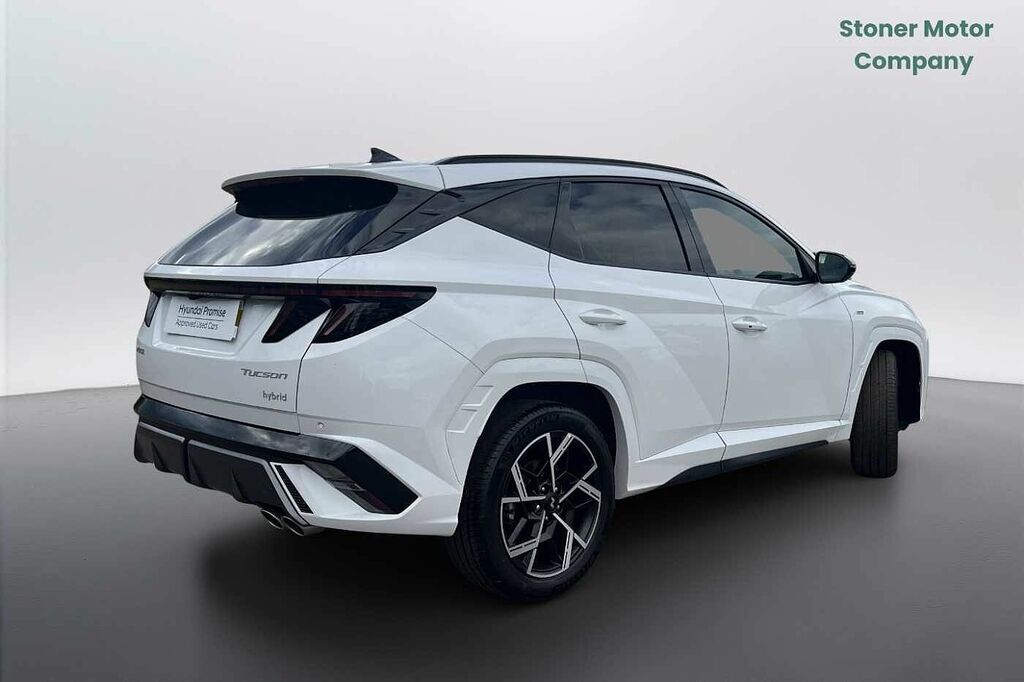Hyundai Tucson 1.6T 239 Hybrid N Line GF26ZXK White #3