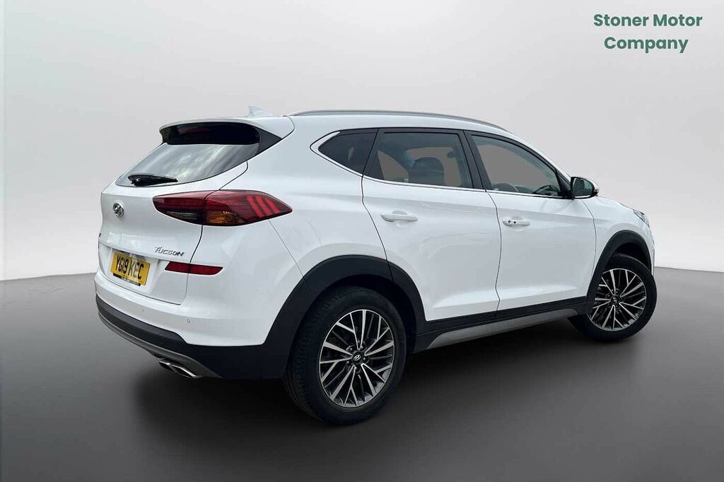 Hyundai Tucson 1.6 Tgdi 177 Premium 2Wd YG19KEC White #3