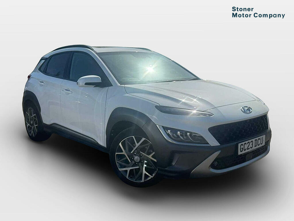 Hyundai Kona 1.6 Gdi Hybrid Ultimate Dct White