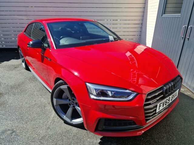 Audi A5 2.0 Tfsi 45 Black Edition Coupe S Troni FV69BKA Red #5