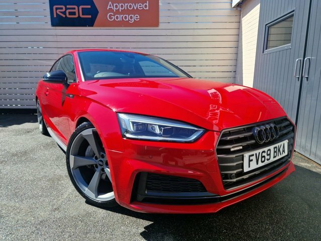 Audi A5 2.0 Tfsi 45 Black Edition Coupe S Troni Red