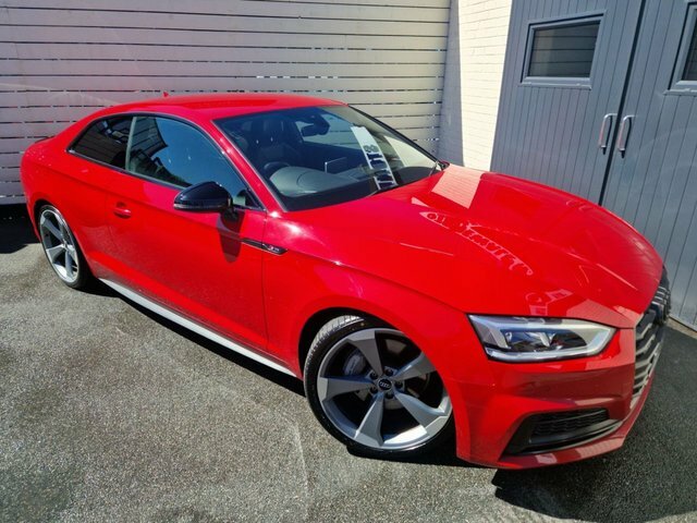 Audi A5 2.0 Tfsi 45 Black Edition Coupe S Troni FV69BKA Red #6