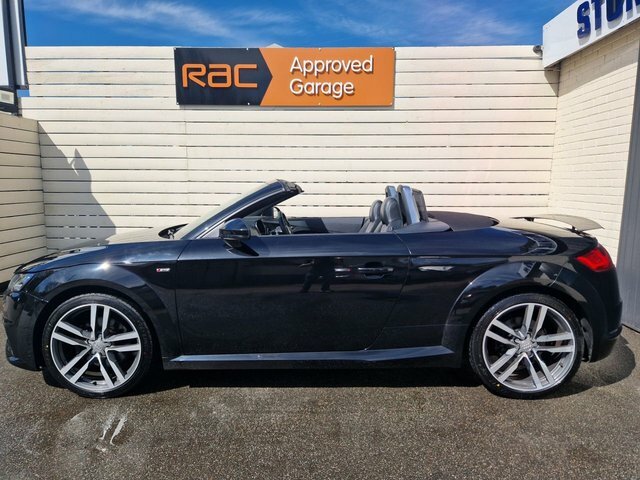 Audi TT 2.0 Tfsi S Line Roadster S Tronic Quatt Black #5