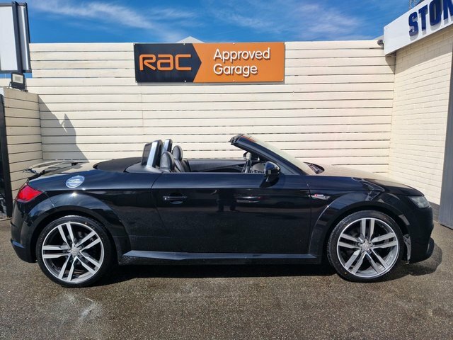 Audi TT 2.0 Tfsi S Line Roadster S Tronic Quatt Black #4