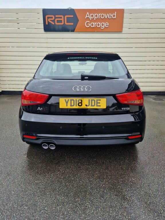 Audi A1 1.4 Tfsi Sport Hatchback Euro 6 YD18JDE Black #3