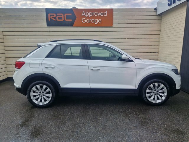 Volkswagen T-Roc 1.0 Tsi Se Suv Euro 6 S S 115 ET67OWJ White #4