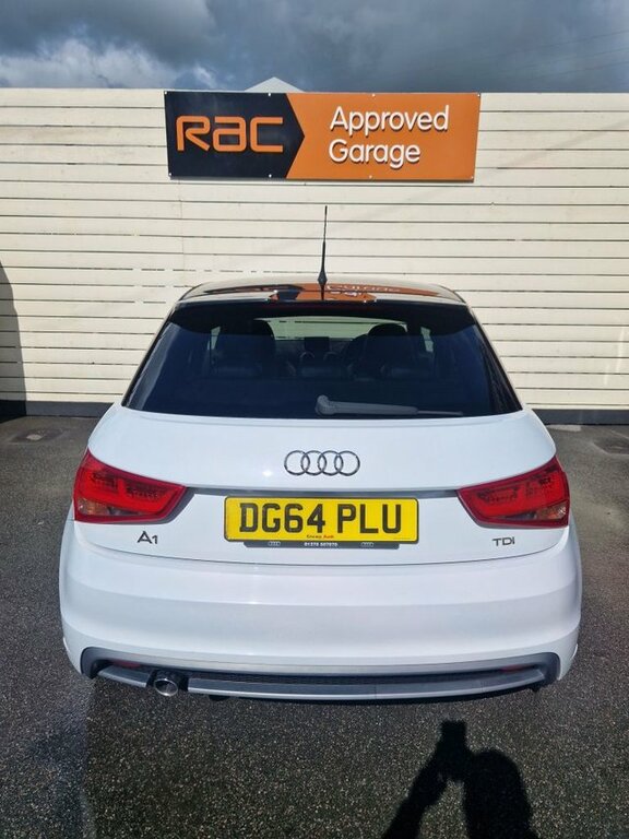 Audi A1 1.6 Tdi S Line Style Edition Sportback White #3