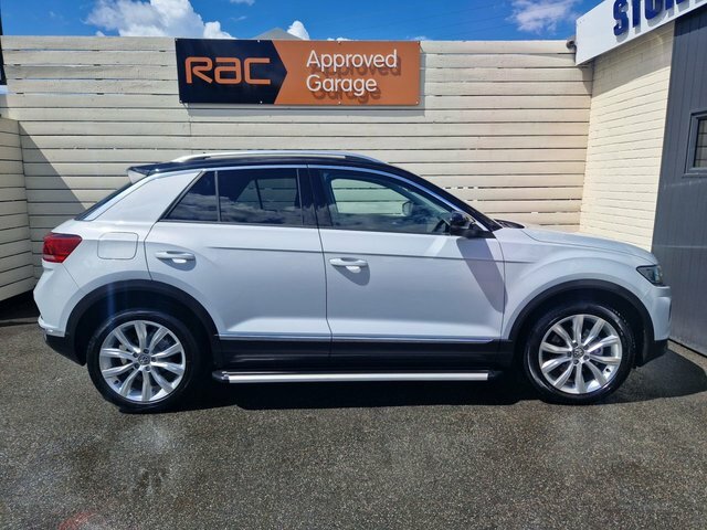 Volkswagen T-Roc 1.5 Tsi Evo Sel Suv Euro 6 S S CY67MFU Silver #4
