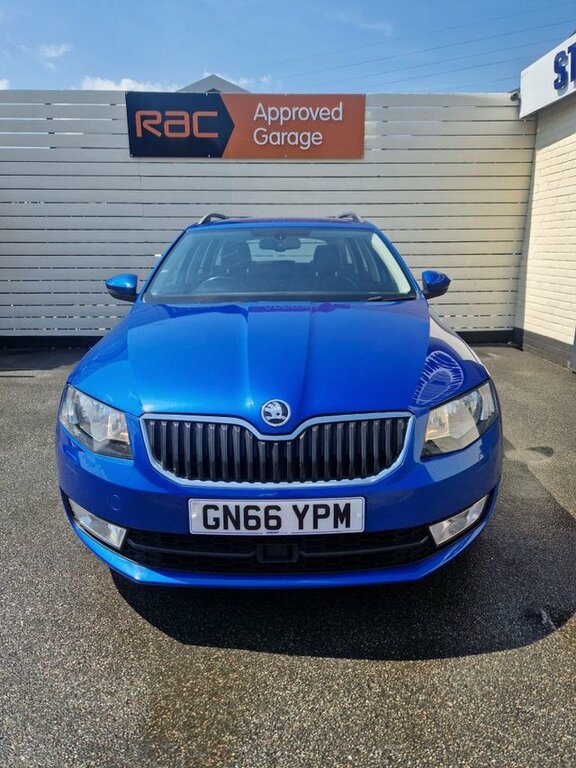 Skoda Octavia 1.6 Tdi Se L Estate Euro 6 S S Blue #2