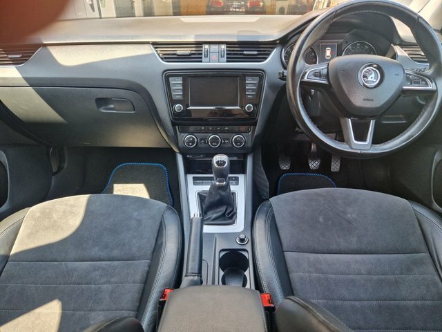 Skoda Octavia 1.6 Tdi Se L Estate Euro 6 S S Blue #6