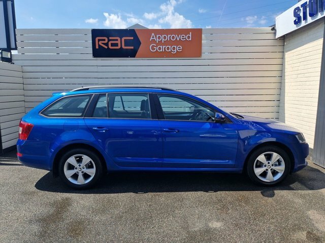 Skoda Octavia 1.6 Tdi Se L Estate Euro 6 S S Blue #4
