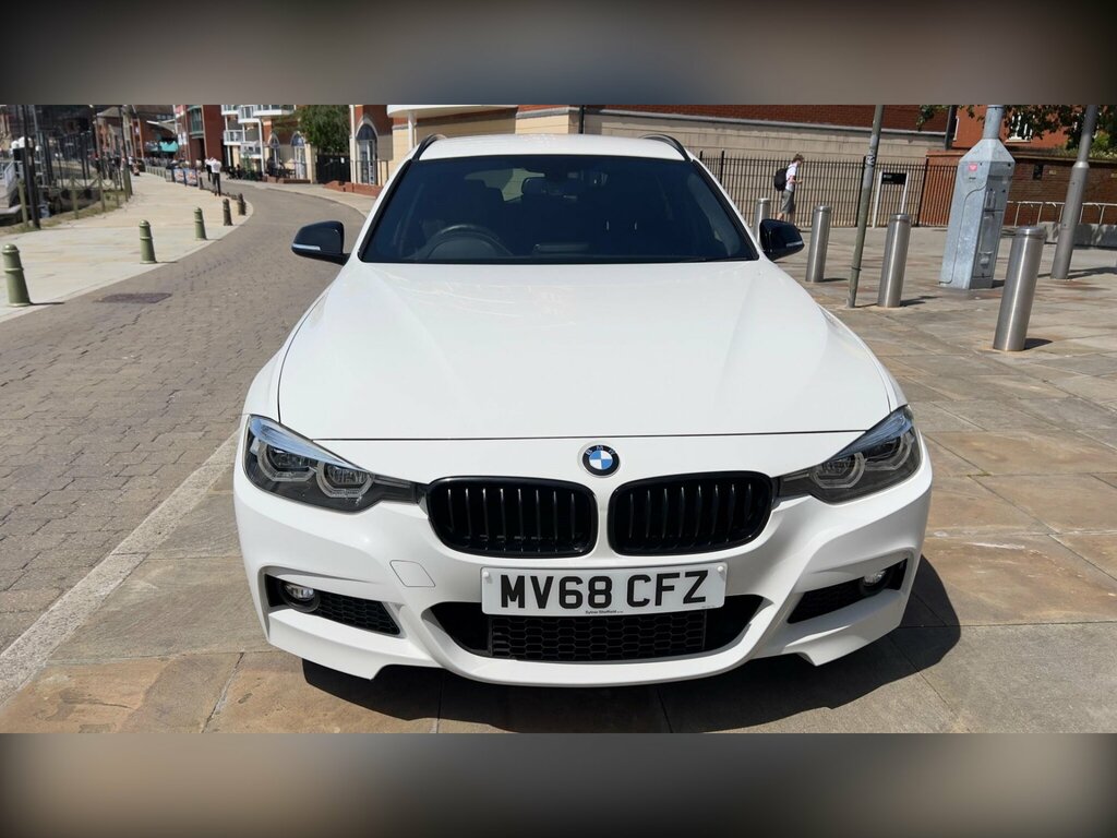 BMW 3 Series 2.0 320I M Sport Shadow Edition Touring MV68CFZ White #6