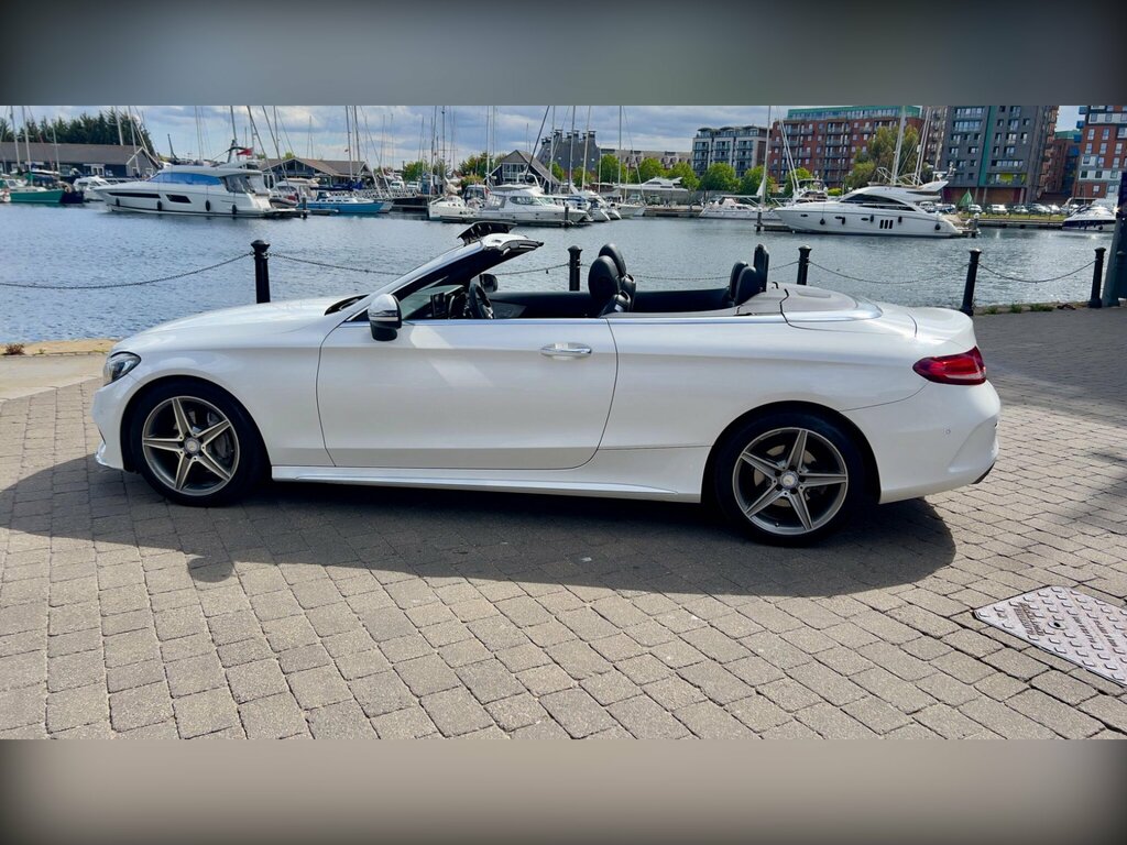 Mercedes-Benz C Class 2.1 C220d Amg Line Premium Plus Cabriolet Di SP17HXG #4