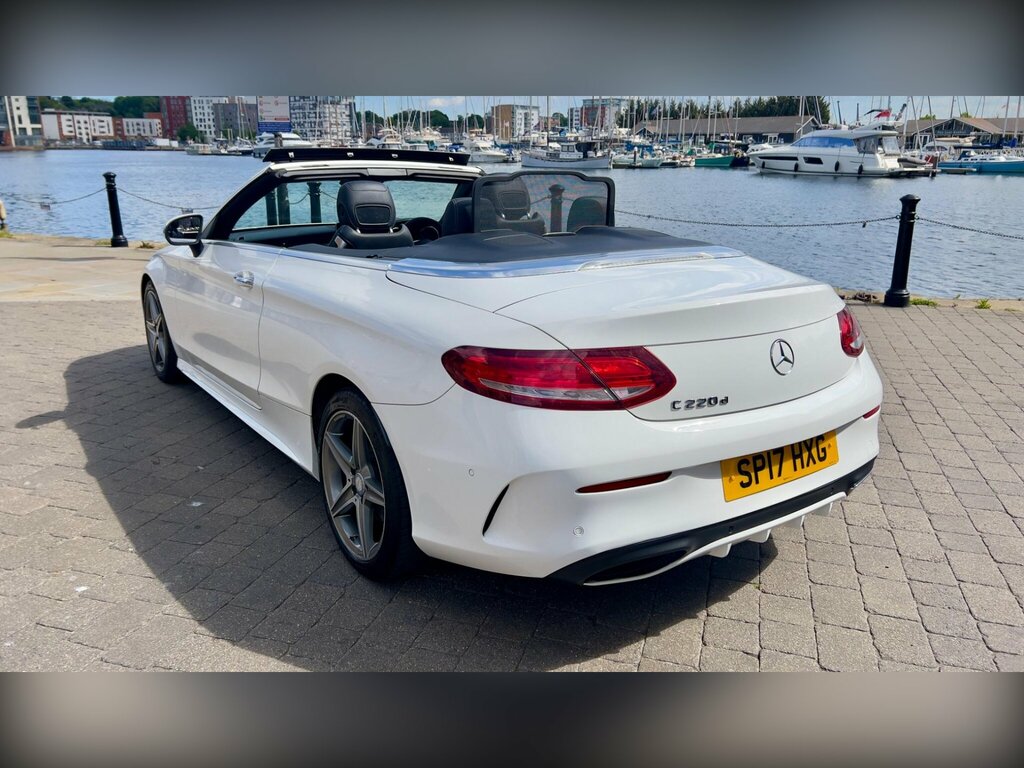 Mercedes-Benz C Class 2.1 C220d Amg Line Premium Plus Cabriolet Di SP17HXG #3