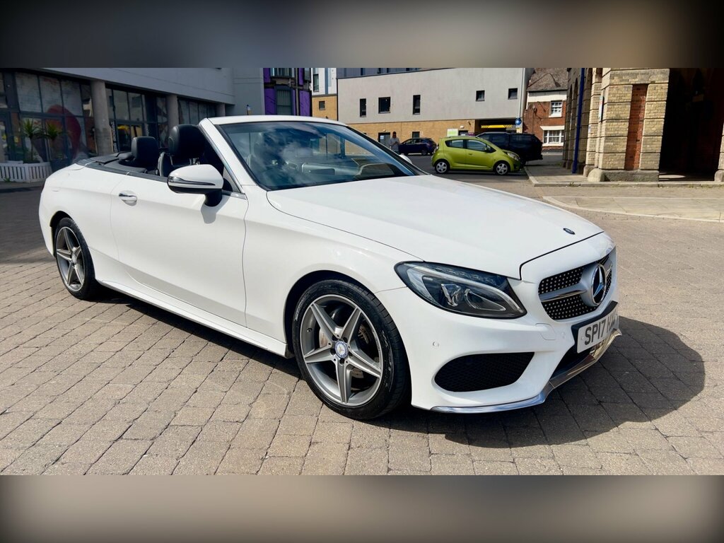 Mercedes-Benz C Class 2.1 C220d Amg Line Premium Plus Cabriolet Di SP17HXG #2