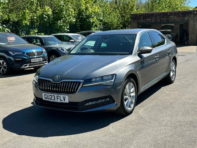 Skoda Superb 1.5 Tsi Act Se Grey #3