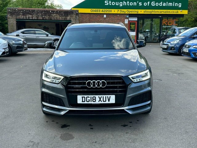 Audi Q3 2.0 Tdi Black Edition DG18XUV Grey #2