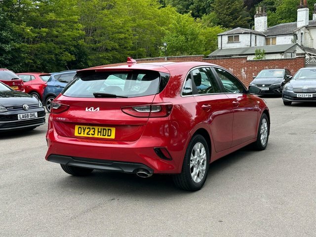 Kia Ceed 1.5 T-gdi 2 Hatchback OY23HDD Red #6