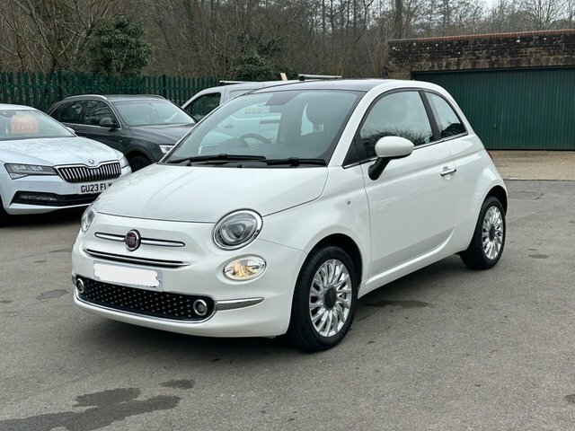 Fiat 500 1.0 Mhev Hatchback RX23KHH White #3