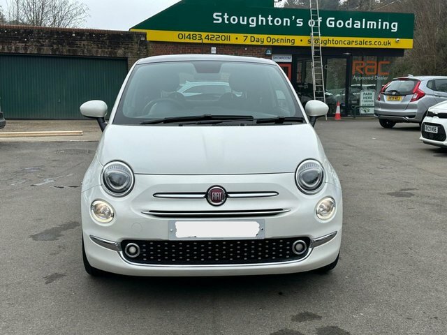 Fiat 500 1.0 Mhev Hatchback RX23KHH White #2