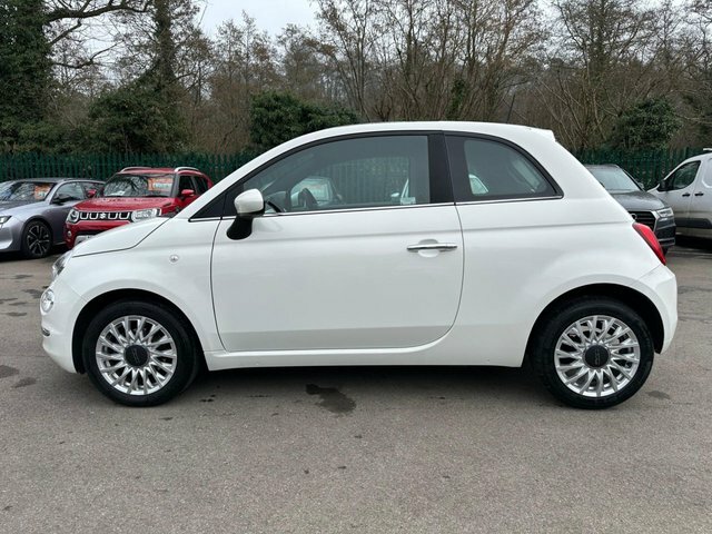 Fiat 500 1.0 Mhev Hatchback RX23KHH White #5