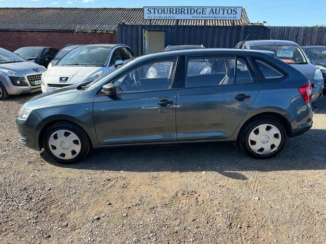 Skoda Rapid Spaceback 1.6 Tdi S Hatchback Grey #4