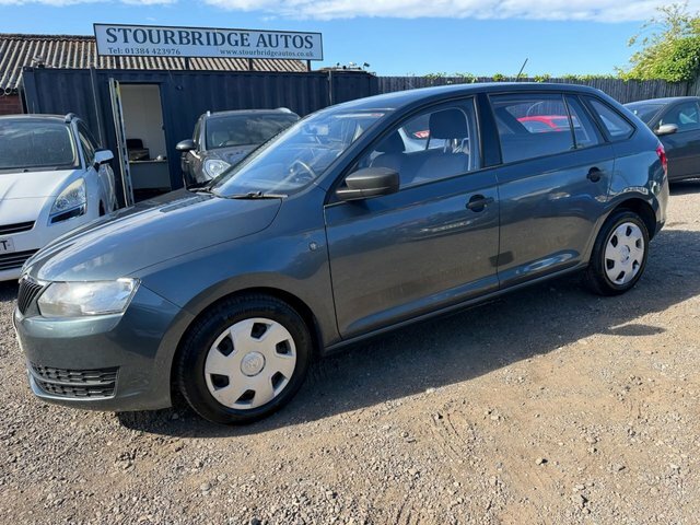 Skoda Rapid Spaceback 1.6 Tdi S Hatchback Grey #2