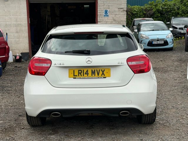 Mercedes-Benz A Class 1.5 A180 Cdi Sport LR14MVX White #5