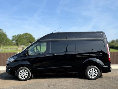 Ford Transit Custom 2.0 300 Limited YM70ZTX Black #2