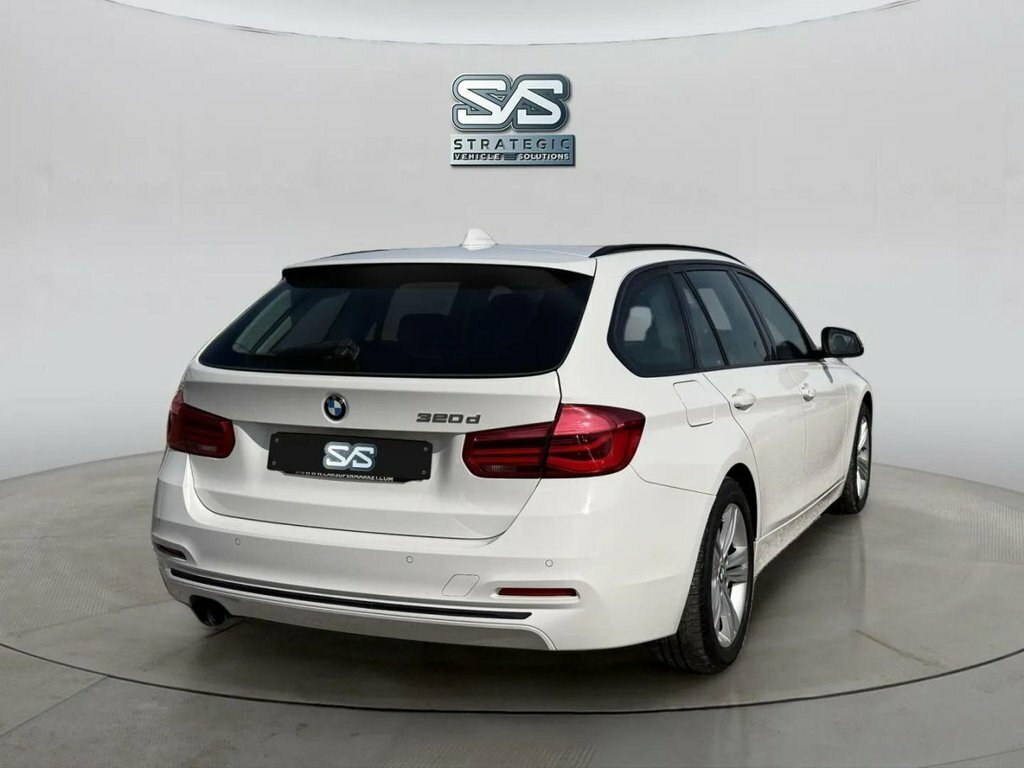 BMW 3 Series 2L Sport LX16YHZ White #4