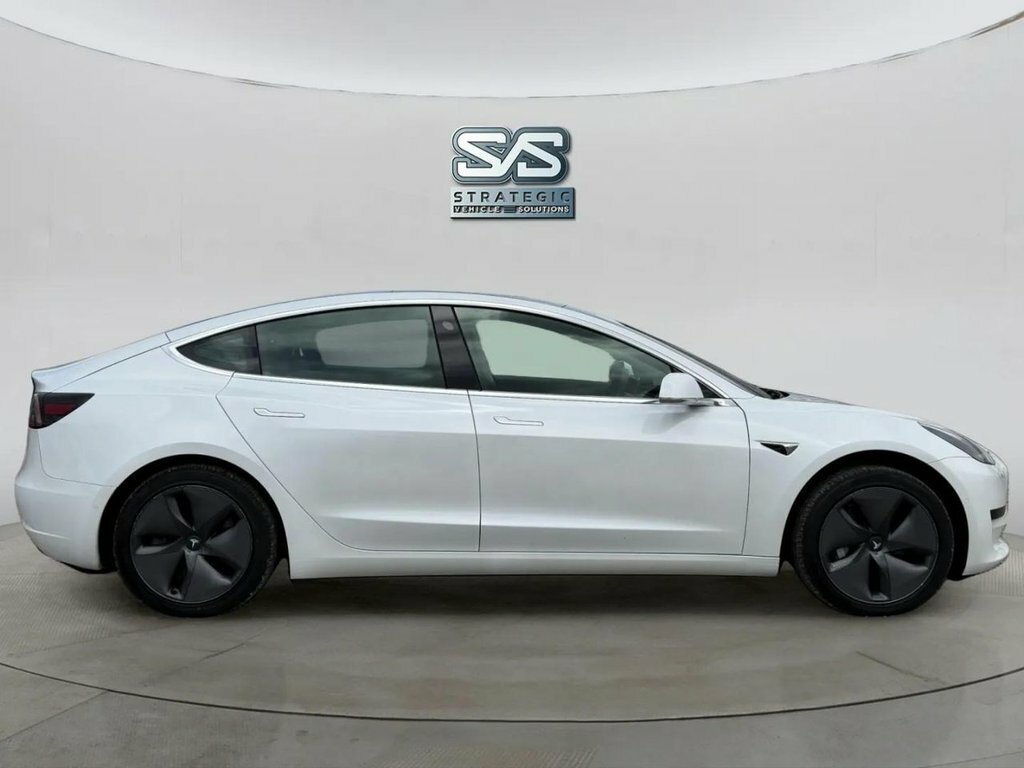 Tesla Model 3 Saloon SN70WOJ White #3