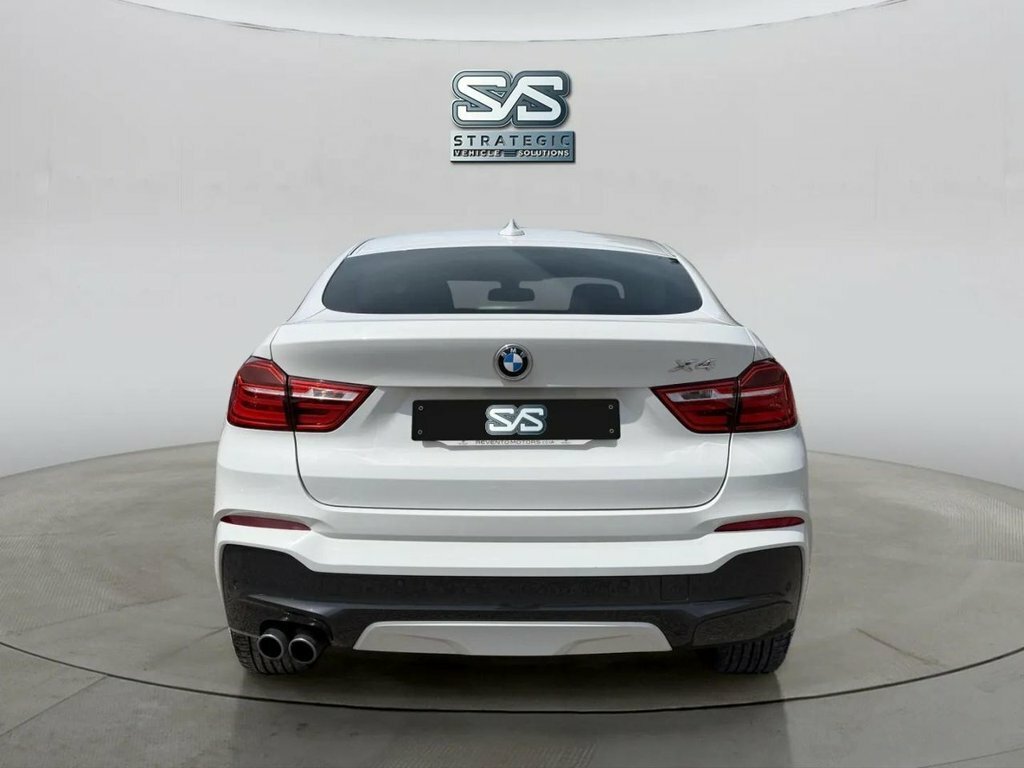 BMW X4 3L M Sport YL65HWP White #5