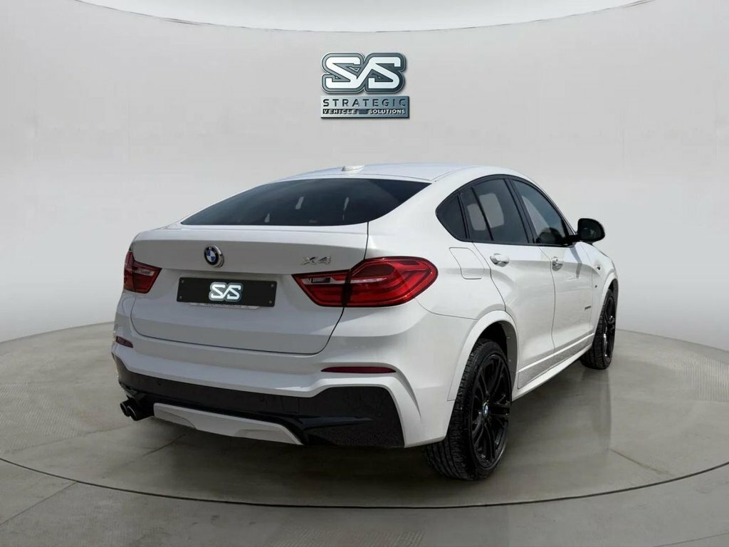 BMW X4 3L M Sport YL65HWP White #4