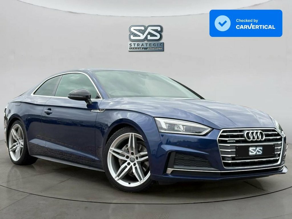 Audi A5 2L S Line Blue