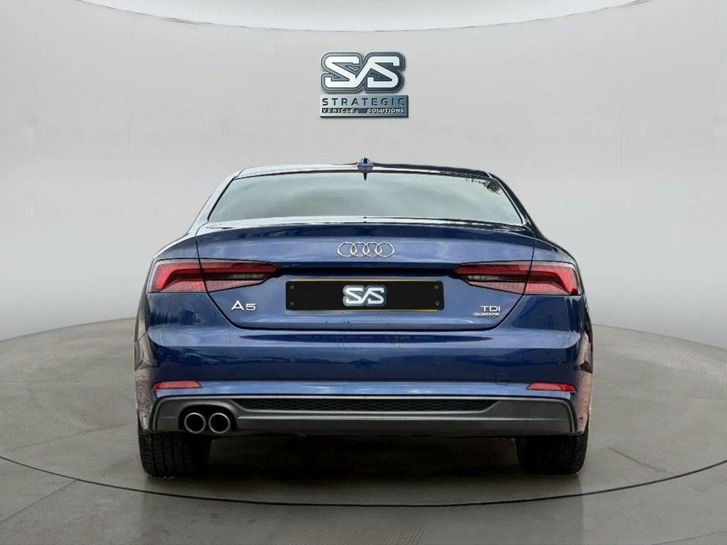 Audi A5 2L S Line DC17WPT Blue #5