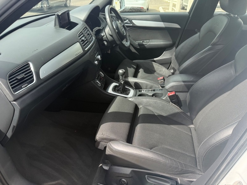 Audi Q3 Tdi Quattro S Line SP13OFS White #6