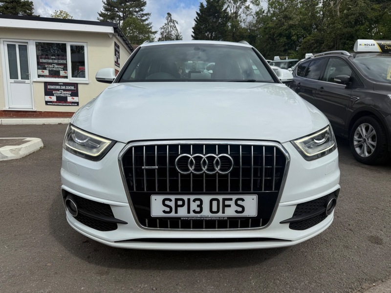 Audi Q3 Tdi Quattro S Line SP13OFS White #3