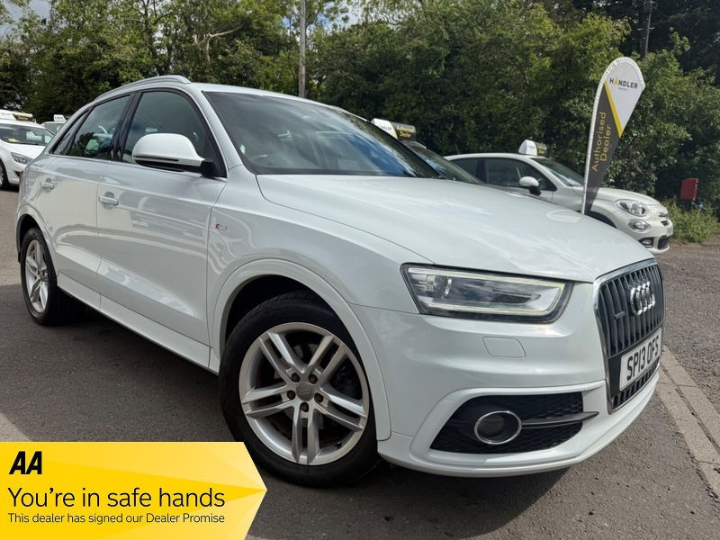 Audi Q3 Tdi Quattro S Line SP13OFS White #2
