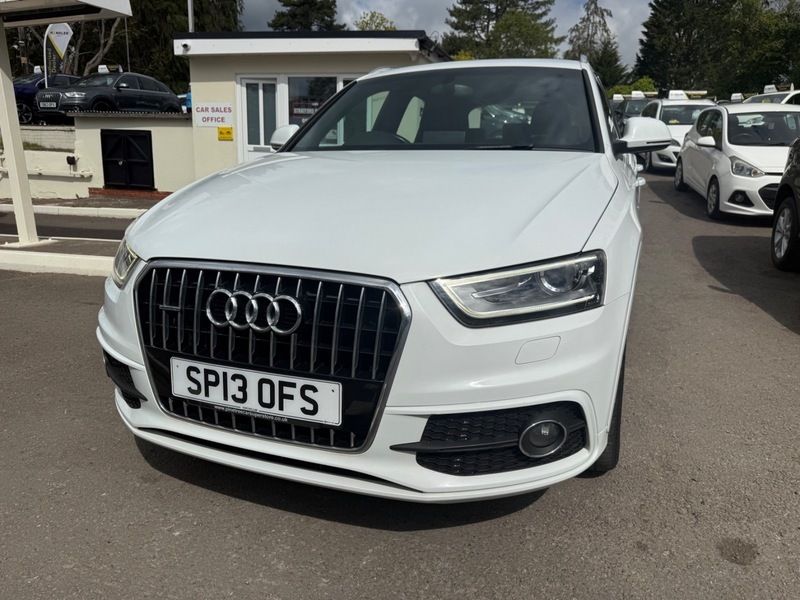 Audi Q3 Tdi Quattro S Line SP13OFS White #4