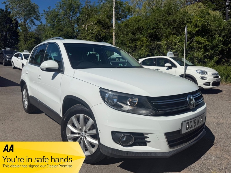 Volkswagen Tiguan Match Tdi Bluemotion Technology White